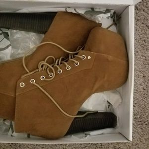 Tan Ankle Boots